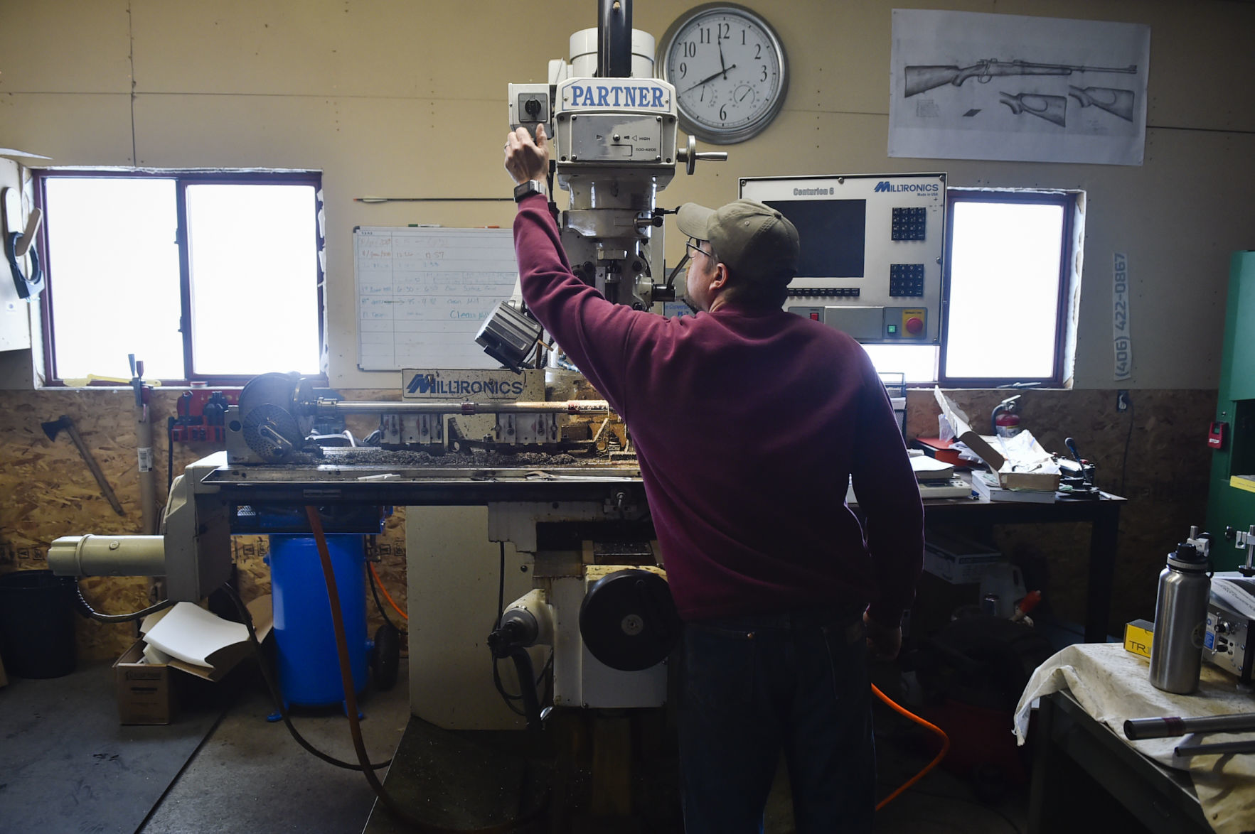 McLaughlin fires up his mill,